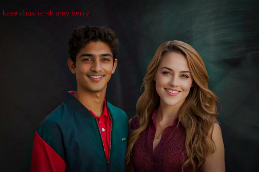 Kase Abusharkh and Amy Berry